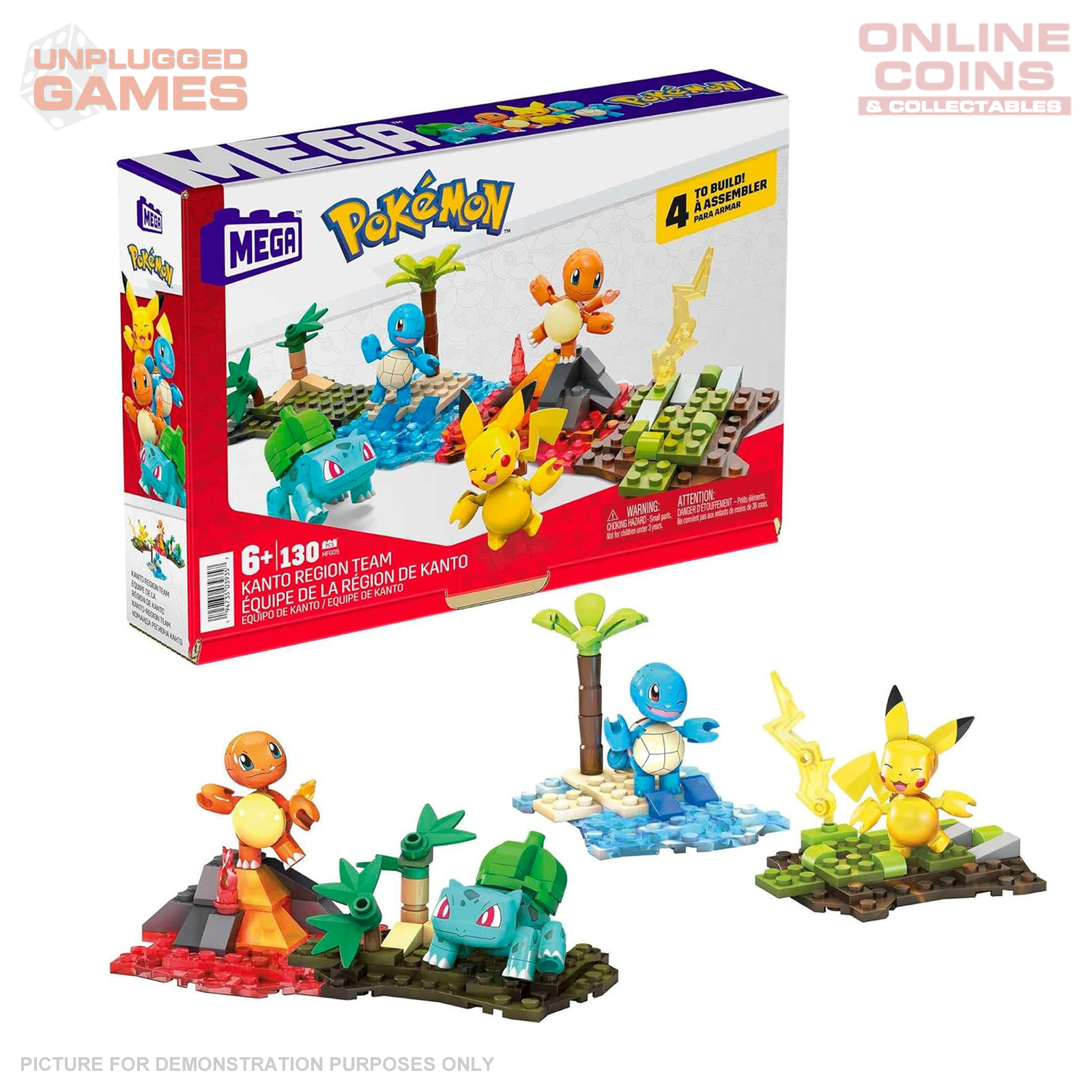 MEGA - Pokemon Kanto Region Team